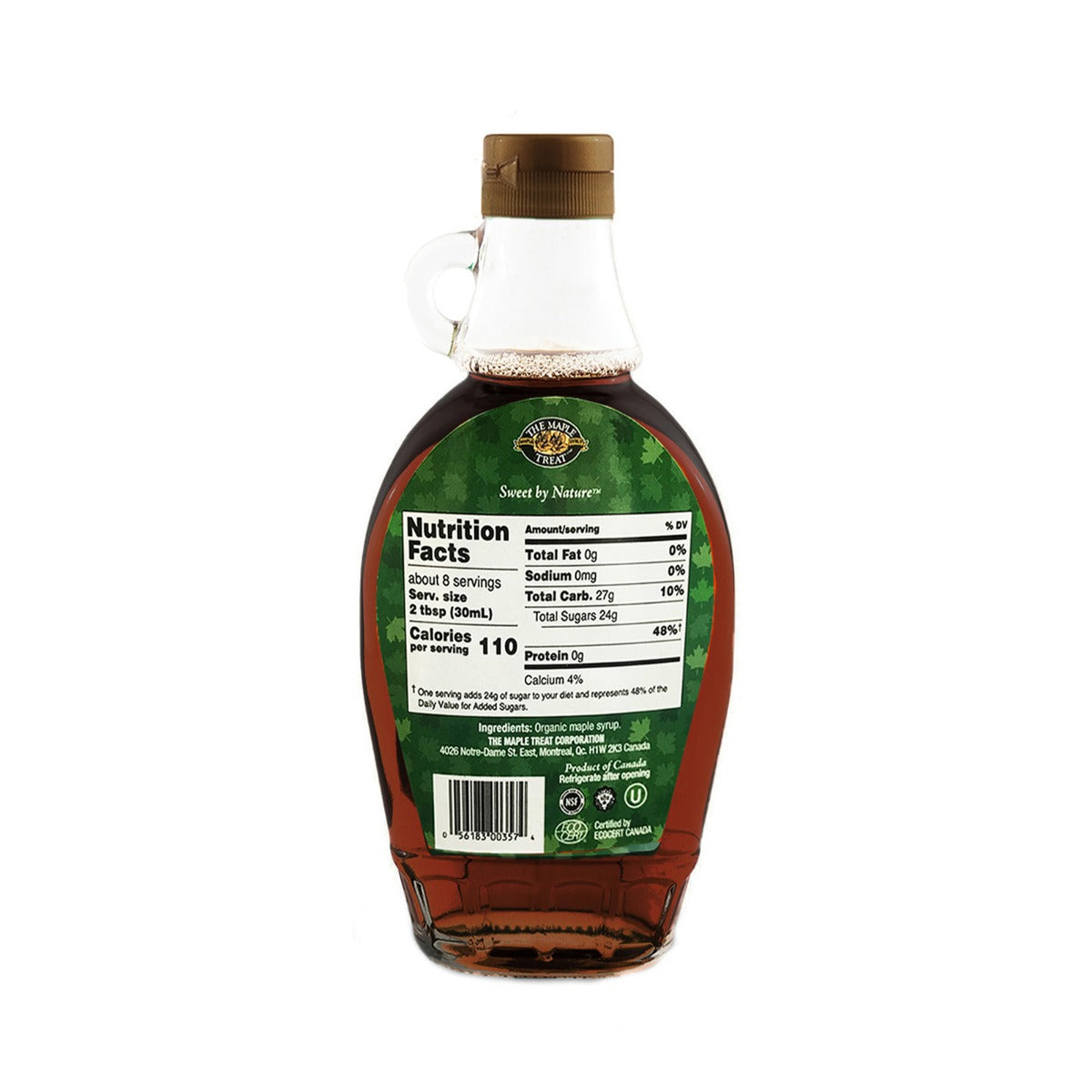 Organic Maple Syrup 250ml - Dark Robust Case (12 Btl)