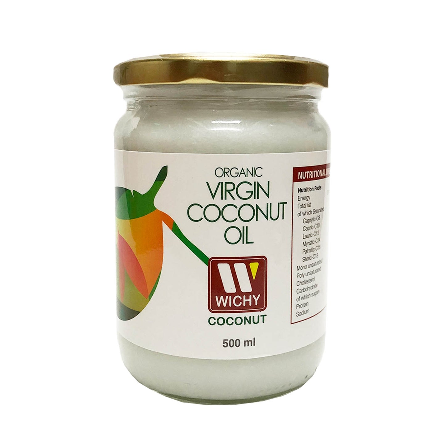 Organic Coconut Oil - Virgin Cold Pressed Case (6x500ml Btl)
