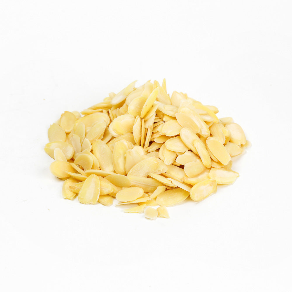 Almond Blanched Sliced (32/34) packed 1 kg