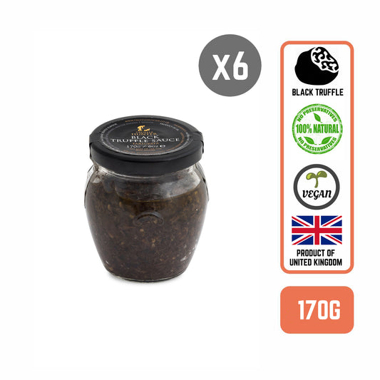 Truffle Hunter Black Truffle Sauce: Tartufata, 170G Case (6 Btl)