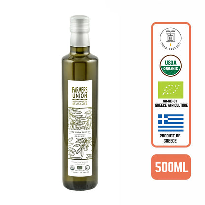 Organic Extra Virgin Olive Oil 500ml (12pc/case)