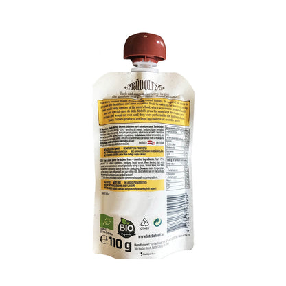 Rudolfs Organic Pear & Prune 4+ Months (8 pcs)