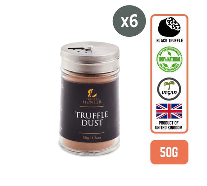 Truffle Hunter Black Truffle Dust, 65g (6 Bottles)