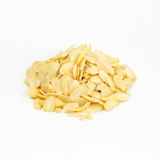 Almond Blanched Sliced (32/34) packed 1 kg